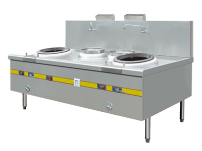 合肥廚具公司|安徽廚房設備公司|食堂設備|合肥樂亞廚具 - 產品展示 - 爐灶類 - 燃油灶 - 燃氣雙眼炒灶